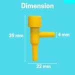 Aquarium Air Controller | Air Valve & Oxygen Pipe Tube for Fish Tank Air Pumps (Pack of 15) - Image 5