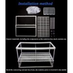 Aquarium Fish Breeding & Hatchery Net Box | Large Double Isolation Box with Bottom Tray | Fish Fry Safe Zone - Image 4