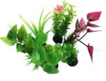 6 in 1 Artificial Plastic Baby Plants for Decoration – 9 cm Height - Image 5
