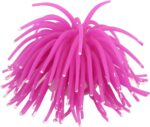 Simulation Luminous Silicone Sea Urchin Aquarium Decoration – Pink - Image 2