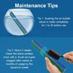 Aquarium Air Stone Bar 2 Pack (16.5cm) | Fish Tank Bubble Diffuser for Fine Bubbles | Freshwater & Marine - Image 4