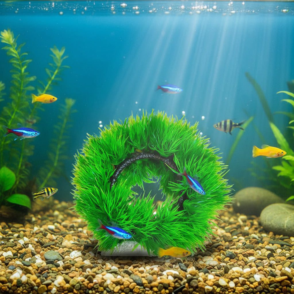 61Z4hUQ90ZL._SL1500_def52c93-755b-44d4-85db-e0669f10f070.jpg Artificial Long Round Shape Underwater Flower Plant for Aquarium Decoration - Image 1