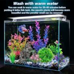 8Pcs Aquarium Artificial Plants & Rock Cave Decor Set for colorful Aquarium-Combo Set - Image 4
