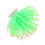 Simulation Luminous Silicone Sea Urchin Aquarium Decoration – Green Small - Image 2