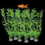 Artificial Green Rotella Aquarium Plants – 10 Inch (Pack of 6) - Image 2
