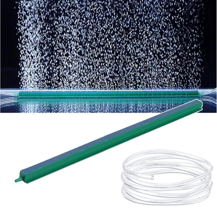 Air Stone Bar 12 Inch with 2 Metre Pipe | Aquarium Bubble Diffuser & Oxygen Stone for Fish Tank & Hydroponics - Image 3