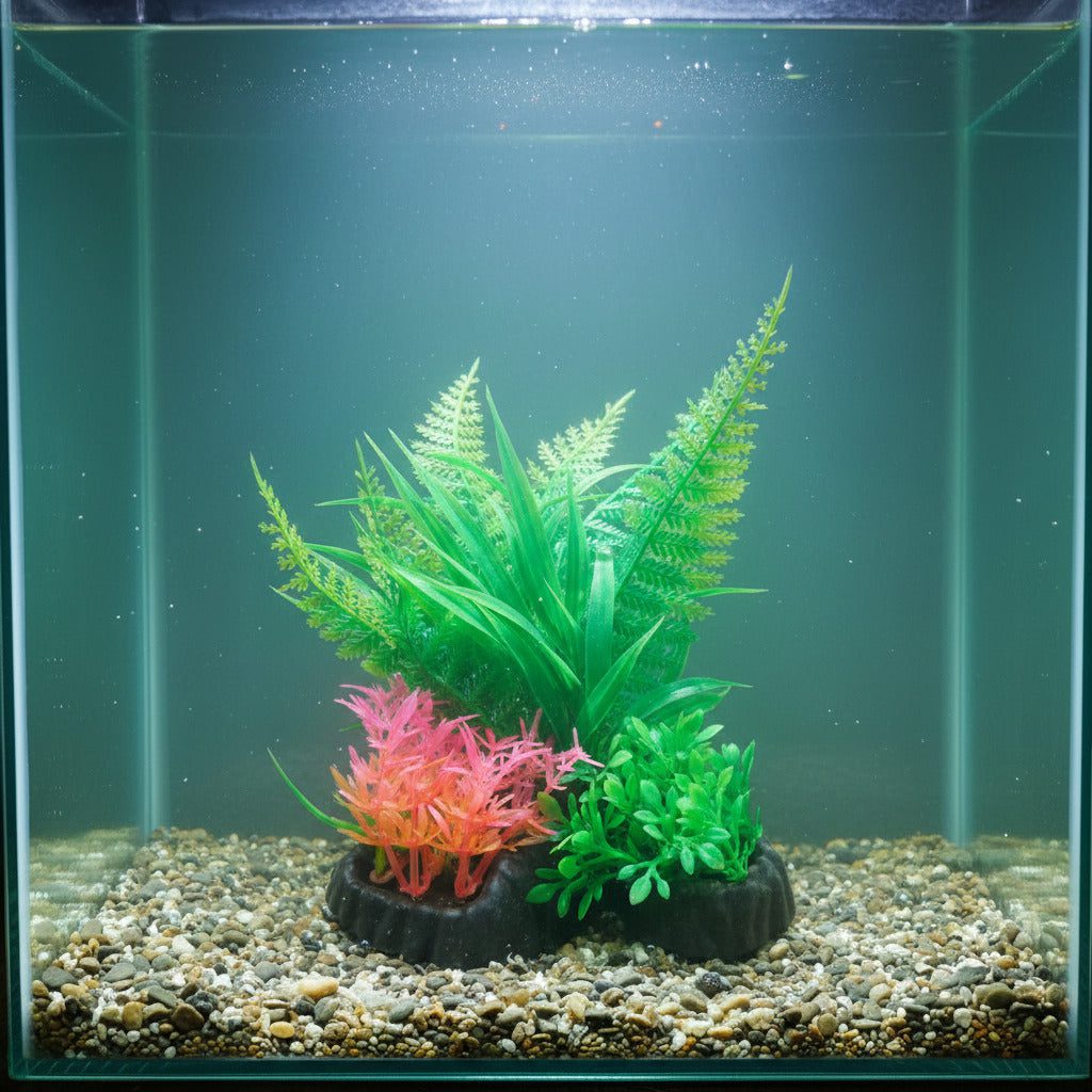 G_P_Plant.jpg Artificial Aquarium Plant Decoration – Colorful Beautiful Plant - Image 1