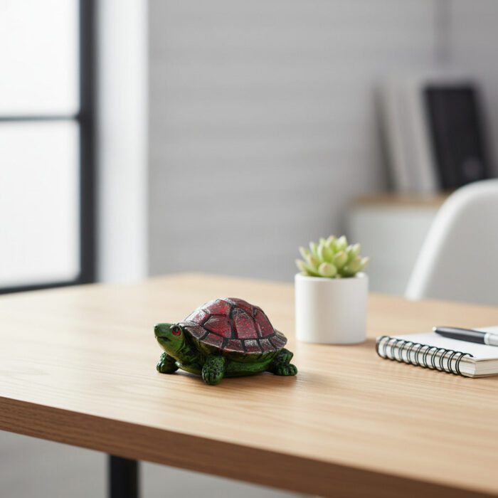 Resin Turtle Aquarium Ornament for Aquarium, Garden And Office Desk Decoration – Small (3 cm) - Image 3