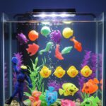 18 Pcs Aquarium Decorations – Fish Tank, Garden, Vase Filler & Planter Decor Set-(Design May Vary)