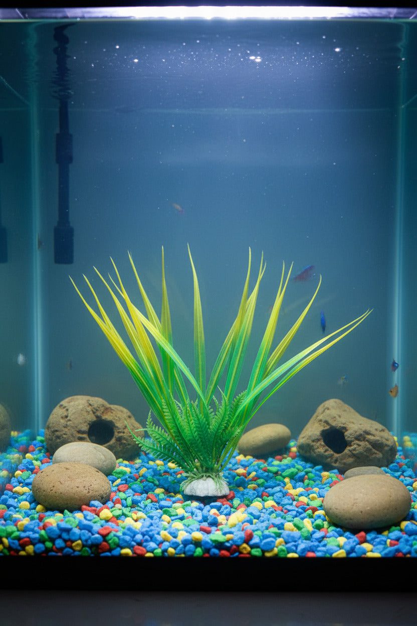 WhatsApp_Image_2026-07-26_at_14.06.39_3.jpg Aquarium Artificial Plants with Resin Base – Bunch Plant, 10 Cm long - Image 1