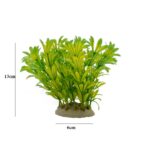 Beautiful Artificial Aquarium Plant Decoration – Lime Green - Image 3