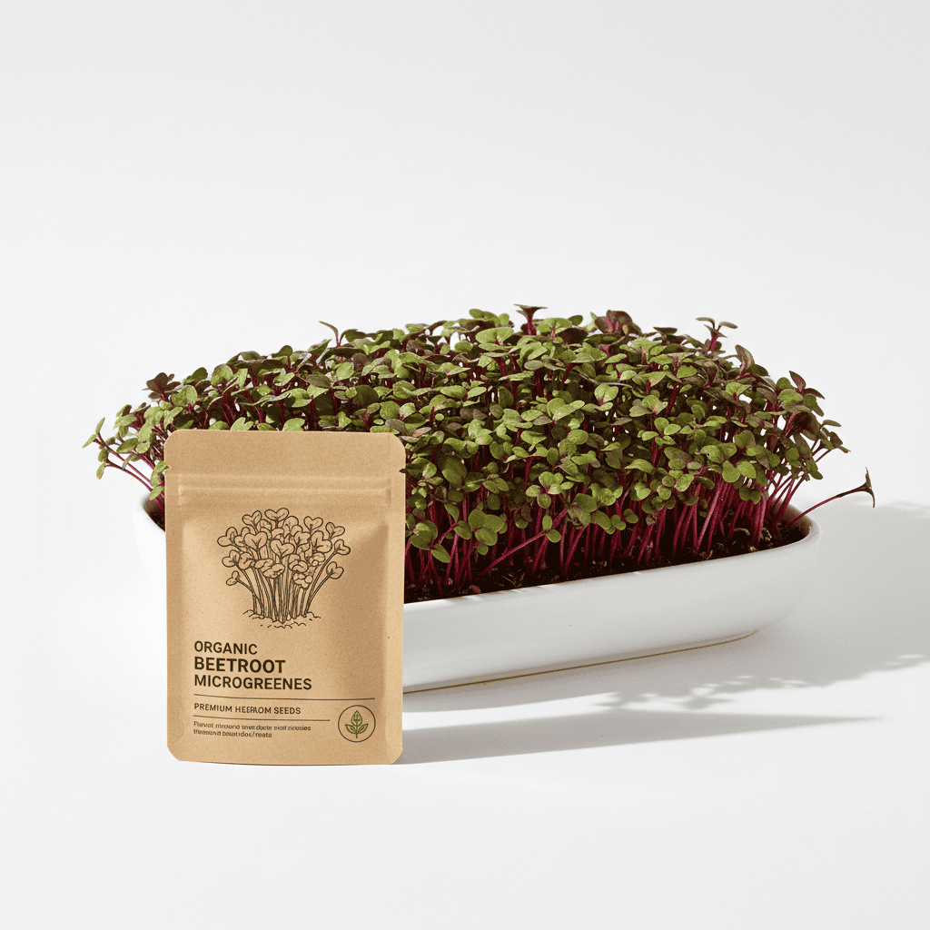Beetroot Microgreens Organic Seeds Product Image - Microgreen Seeds Beetroot Microgreens Organic Seeds, product image in Microgreen Seeds at V Square Retail