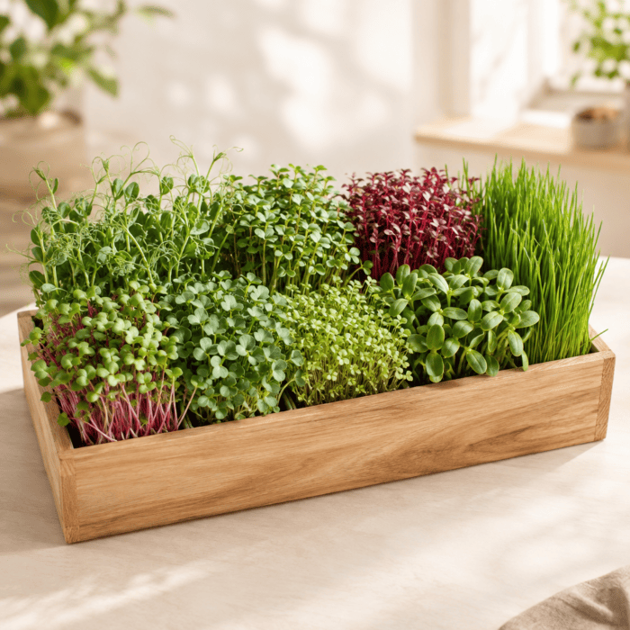 Microgreens Seeds 8 Varieties | Non-GMO | With Growing Instructions | Grow Your Own Super Salad - Image 2