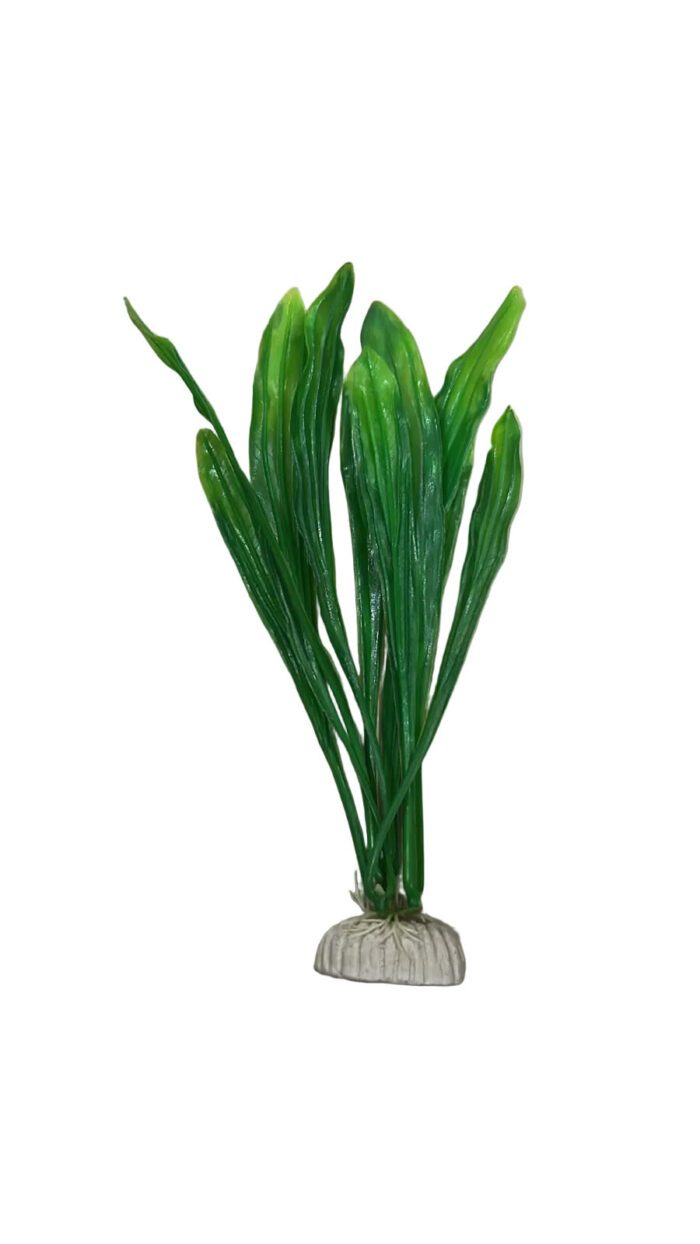 Artificial Aquarium Decoration Plastic Plant - 10cm - 1 Pc - Image 2