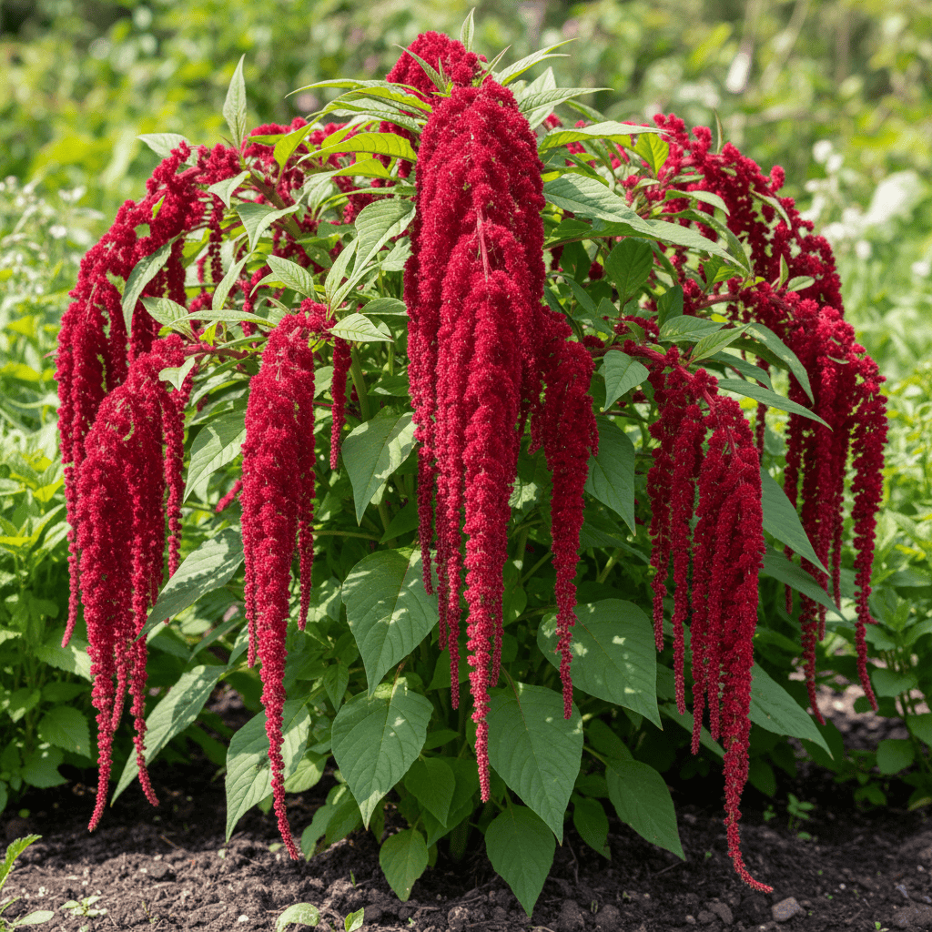image_0db48e41-a9f7-49d7-ab13-8fa5bc41ae3e.png Amaranthus Caudatus Red - Desi Flower Seeds - Image 1