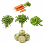 Winter Vegetable Seeds Combo Pack (Set of 5 Packets) | Coriander, Fenugreek, Round Gourd, Peas, Carrot