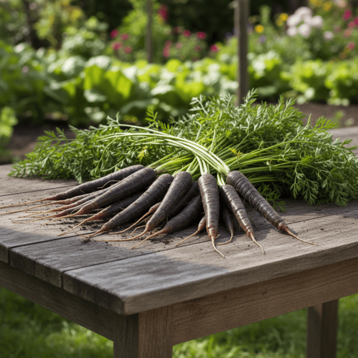 Carrot Black Wonder Seeds | Exotic Vegetable Seeds - Image 2