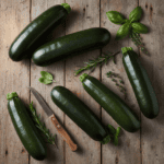 Squash Zucchini Black Beauty Organic Vegetable Seeds - Image 2