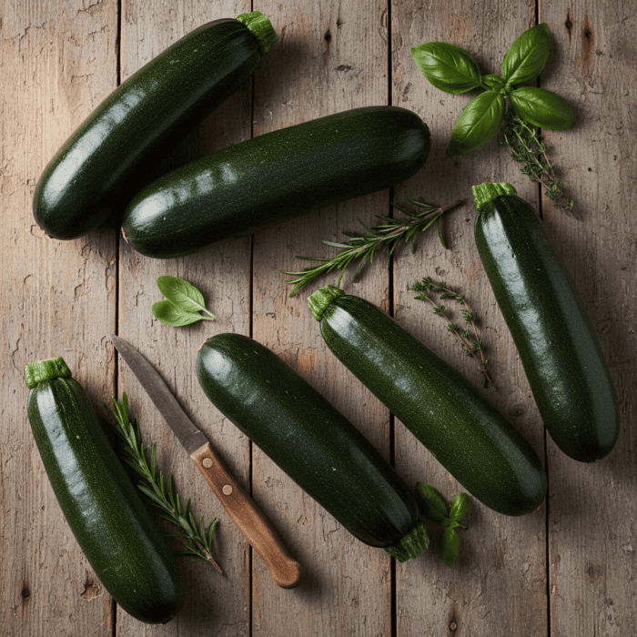Squash Zucchini Black Beauty Organic Vegetable Seeds - Image 2