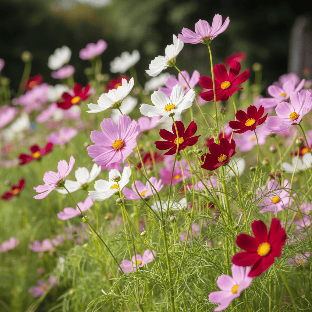 image_18dc728c-9df3-4268-869d-188ec2757d73.png Cosmos Mixed Color Flower Seeds - Image 1