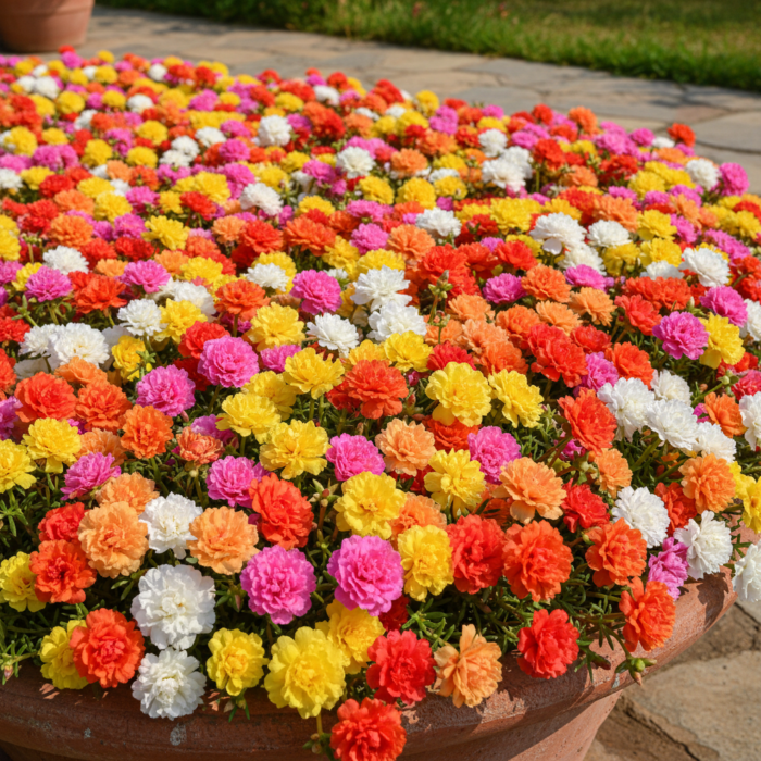 Portulaca Flower Seeds Mixed Color - Image 2