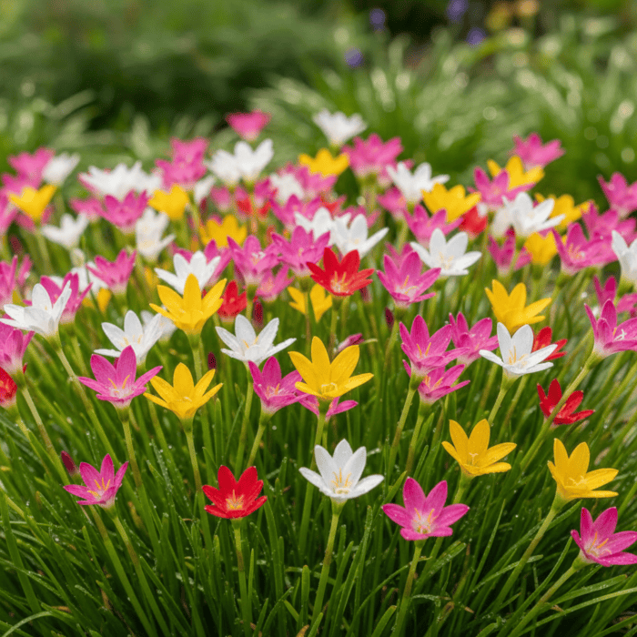 Rain Lily Mixed Color Flower Bulbs | Pack of 20 Bulbs - Image 2