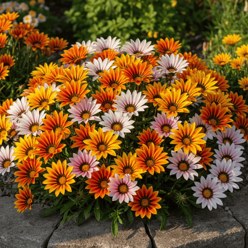 image_24ad554a-4c1f-4b37-b128-27e41ba1ede5.png Gazania Mixed Color Flower Hybrid Seeds - Image 1