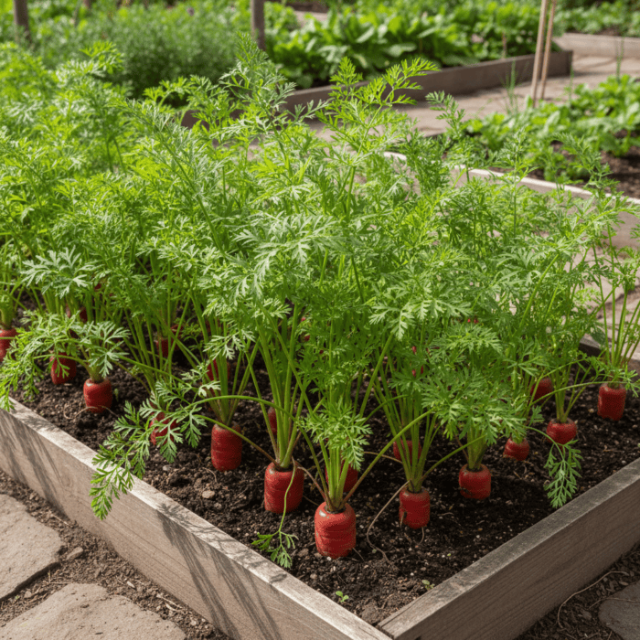 Carrot Red Deep Desi Vegetable Seeds - Image 2
