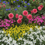 Winter Flower Seeds Combo Pack (Set of 5 Packets) | Dahlia, Bur Clover, Balsam, Candytuft, Corn Flower