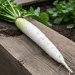 Radish Seeds Mooli Long White Desi Vegetable Seeds Pack of approx. 20 Seeds