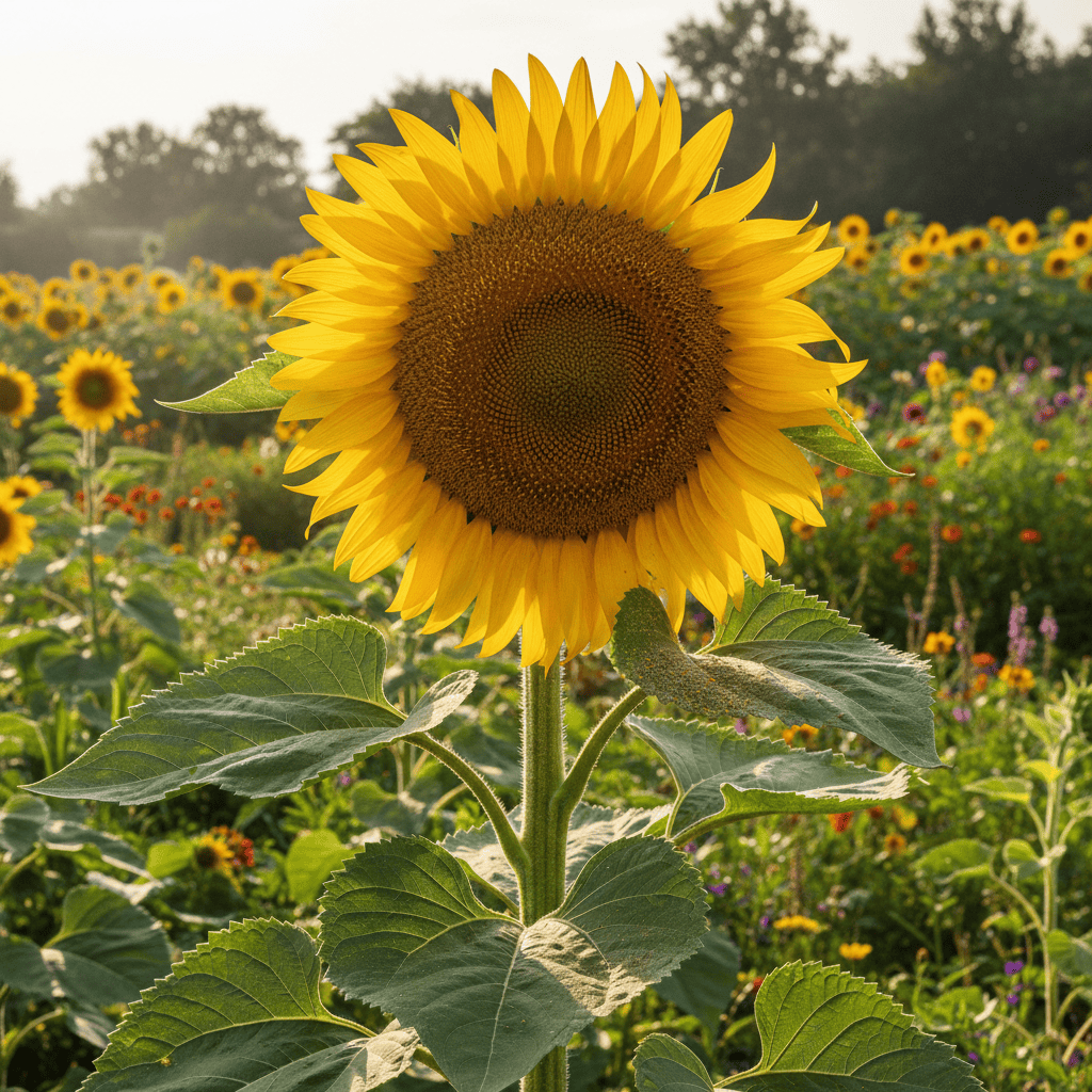 image_4599bcf7-aa22-4e75-8819-014ea9a116e0.png Sunflower Russian Giant Surajmukhi Flower Seeds - Image 1