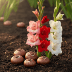 Gladiolus Flower Bulbs | Mix Colour Freshly Packed Bulbs (Pack of 10) - Image 2