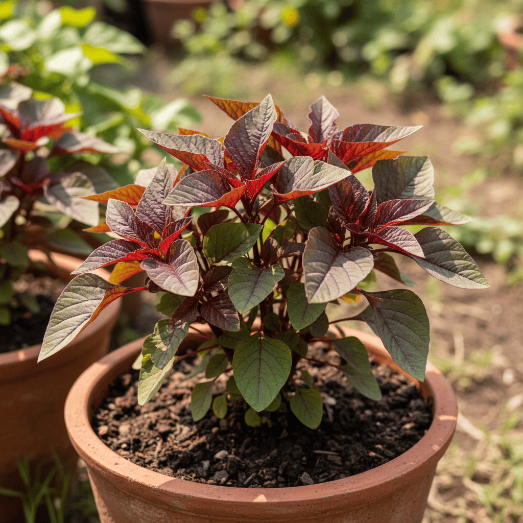 image_591e883f-99a2-4f1d-985d-852247ea4674.png Red Amaranth Seeds | Lal Saag | Chaulai | लाल साग चौलाई के बीज | Organic Vegetable Seeds - Image 1