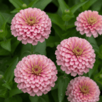 Zinnia Double Pink Color Flower Hybrid Seeds - Image 2