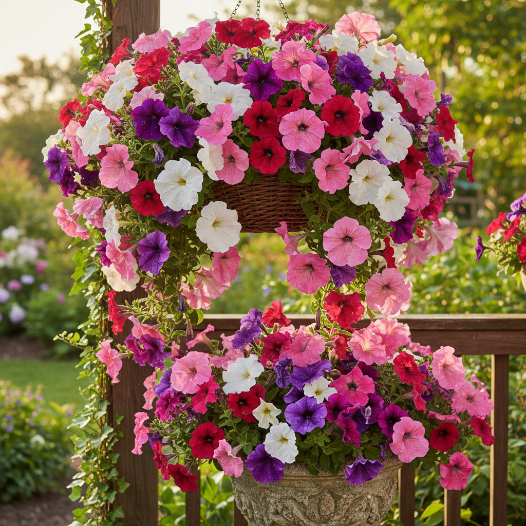 image_679c1cbd-a703-4358-800e-4b92d74afa9e.png Petunia Grandiflora Mixed Color Flower Seeds - Image 1