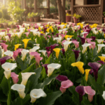 Beautiful Calla Lily Mixed Color Flower Bulb - 4 Pc