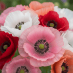 Poppy Shirley Mixed Color Flower Hybrid Seeds - Image 2