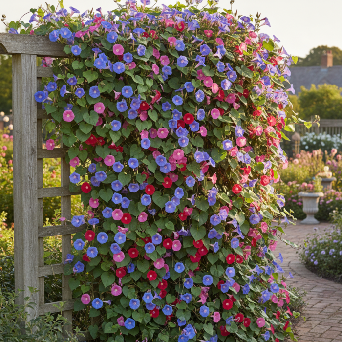Morning Glory Ipomoea Creeper Mix Color Flower Seeds - Image 2