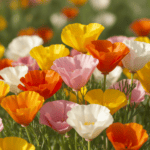 California Poppy Mix Color Flower Seeds
