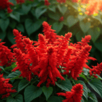 Salvia Bon Fire Red Color Flower Seeds - Image 2