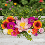 Flower Seeds Combo Pack (Set of 5 Packets) | Gaillardia Mixed, Zinnia Purple, Portulaca Mix, Gomphrena Mix, Lotus Pink