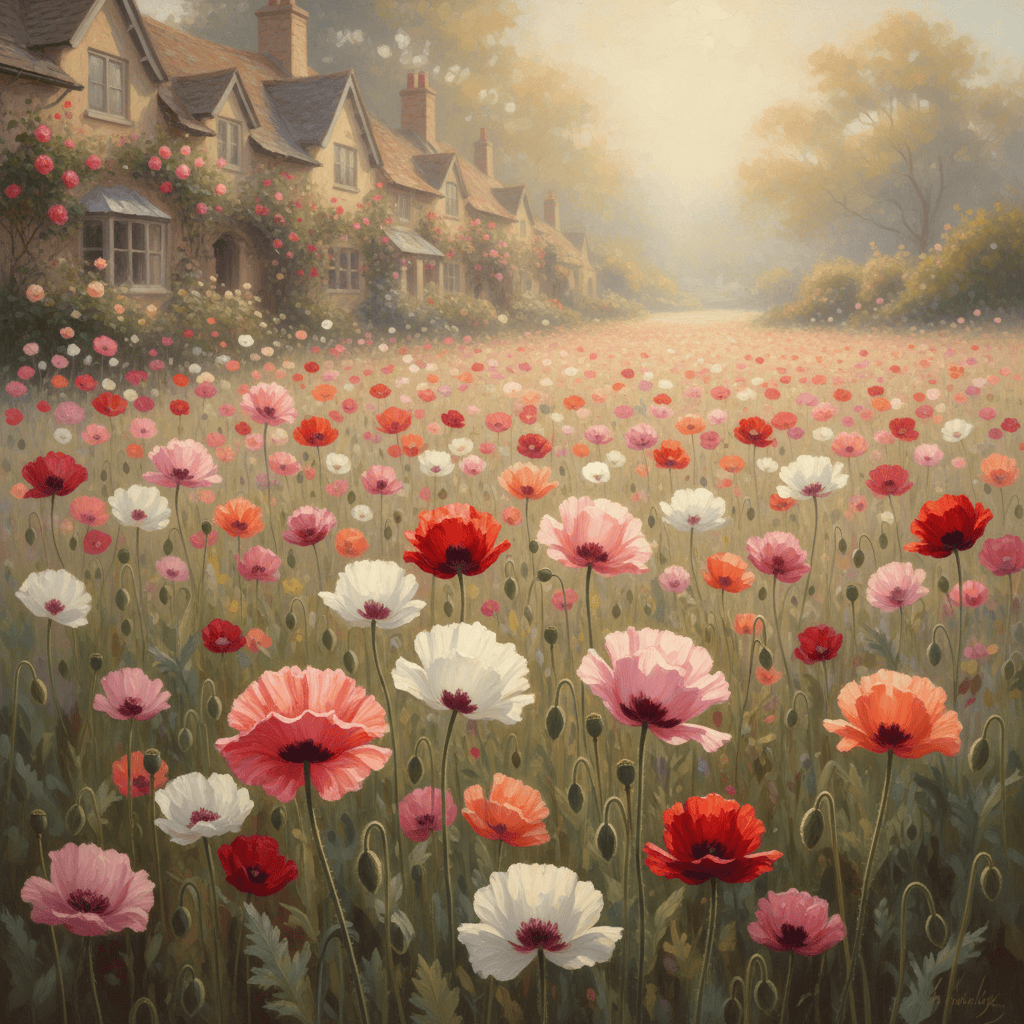 image_b8d61c06-5d0d-4ad0-aa14-891d2ffc8add.png Poppy Shirley Mixed Color Flower Hybrid Seeds - Image 1