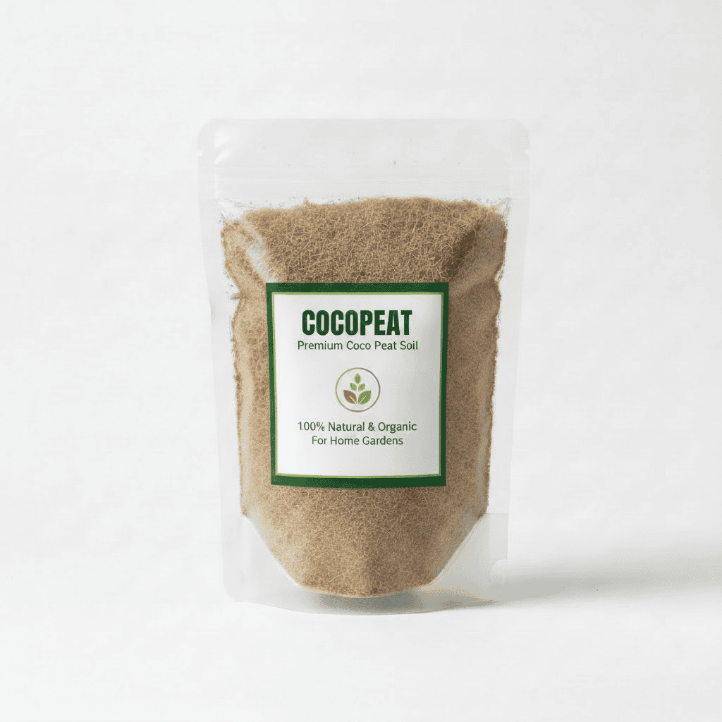 image_bd72ba11-d0a3-40f4-8f15-7f55d9ca3173.png Cocopeat Soil for Home Garden Plants (50g) - Image 1
