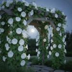 Moonflower Morning Glory White Color Flower Seeds Pack of 5 Seeds - Image 2