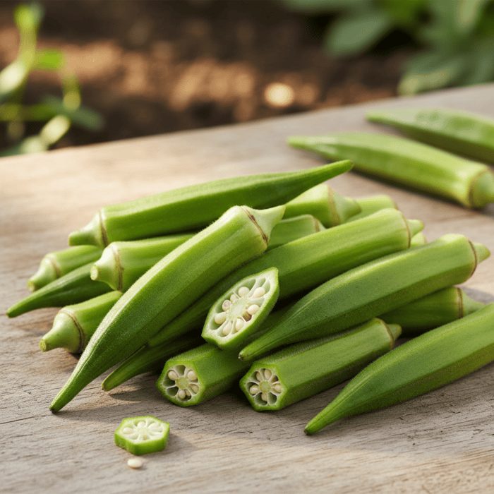 Bhindi Seeds (भिंडी) | Okra | Lady Finger | Vegetable Seeds for Home Garden - Image 3