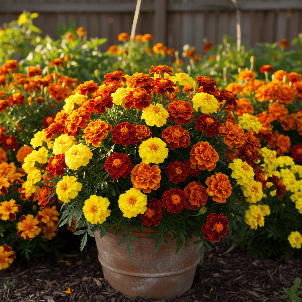 image_cf9501a5-669f-4503-ab6a-f6f7e2961e1f.png Marigold French Mixed Color Flower Seeds - Image 1