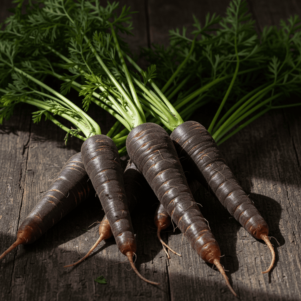 image_df31c106-1652-4a0c-b864-9e96345816fd.png Carrot Black Wonder Seeds | Exotic Vegetable Seeds - Image 1
