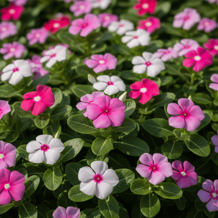 Easily Grown Flower Plant from Seeds/Bulb for Beginner Gardeners – Vinca & Tuberose Combo Kit (Includes Seeds, Bulbs, Grow Bags & Coco Soil) - Image 2