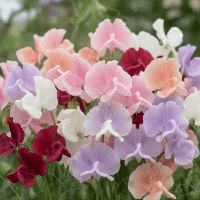 Sweet Pea Spencer Mixed Color Flower Hybrid Seeds - Image 2