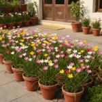 Rain Lily Mixed Color Flower Bulbs | Mix Colour 5 Freshly Packed Bulbs | Premium Quality Bulbs for Home Garden, Pots, and Landscaping - Image 2